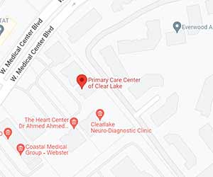 Get Directions to Primary Care Center of Clear Lake in Webster, TX