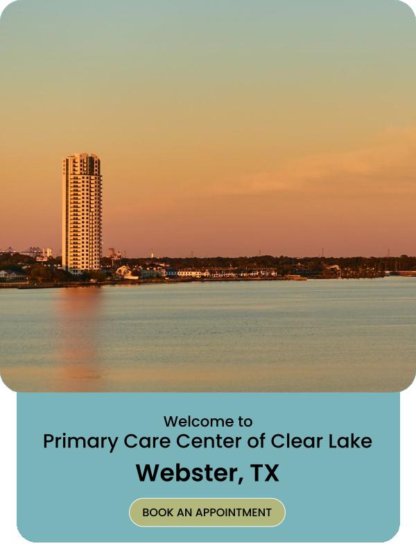Welcome to Primary Care Center of Clear Lake in Webster, TX