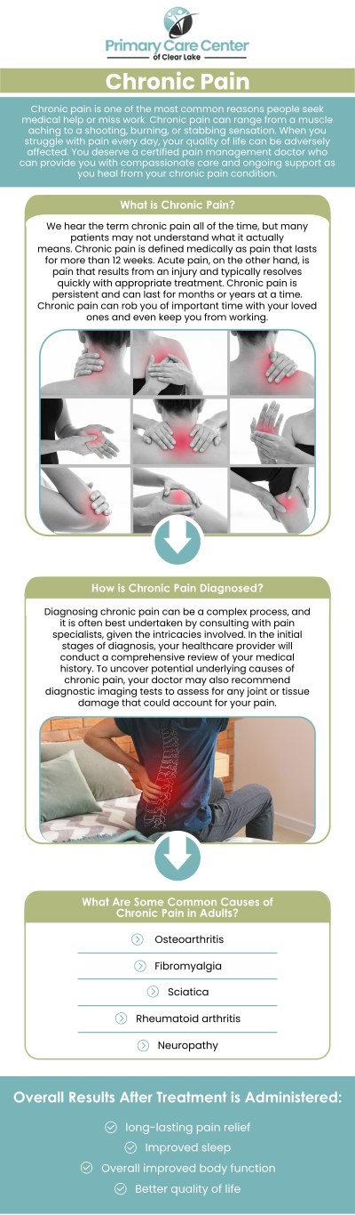 Common questions asked by patients: What are the most common chronic health conditions? What diseases are fatal? What diseases can be detected by blood tests? Visit the Primary Care Center of Clear Lake and get treated for your health issues. We have convenient locations to serve you in Webster and Pasadena, TX. For more information, contact us or schedule an appointment online. We serve patients from Webster TX, Bacliff TX, Dickinson TX, Seabrook TX, League City TX, Clear Lake City TX, and surrounding areas. Common questions asked by patients: What are the most common chronic health conditions? What diseases are fatal? What diseases can be detected by blood tests? Visit the Primary Care Center of Clear Lake and get treated for your health issues. We have convenient locations to serve you in Webster and Pasadena, TX. For more information, contact us or schedule an appointment online. We serve patients from Webster TX, Bacliff TX, Dickinson TX, Seabrook TX, League City TX, Clear Lake City TX, and surrounding areas.